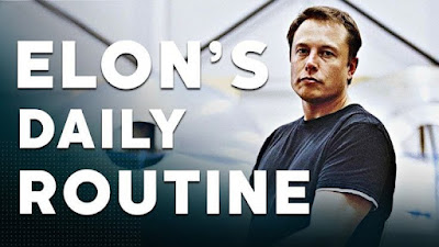 Elon Musk daily routine timetable