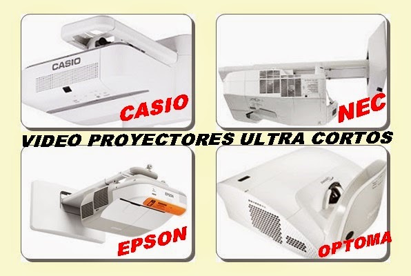 video proyectores ultra cortos