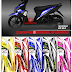 STRIPING MIO M3 VARIASI STIKER 