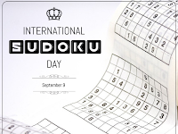 International Sudoku Day - 09 September.