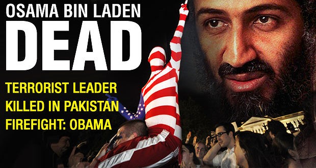 osama dead. is osama dead. osama dead.