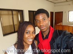Uche Emordi and Annabelle