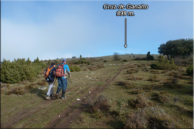 Llegando a la cima