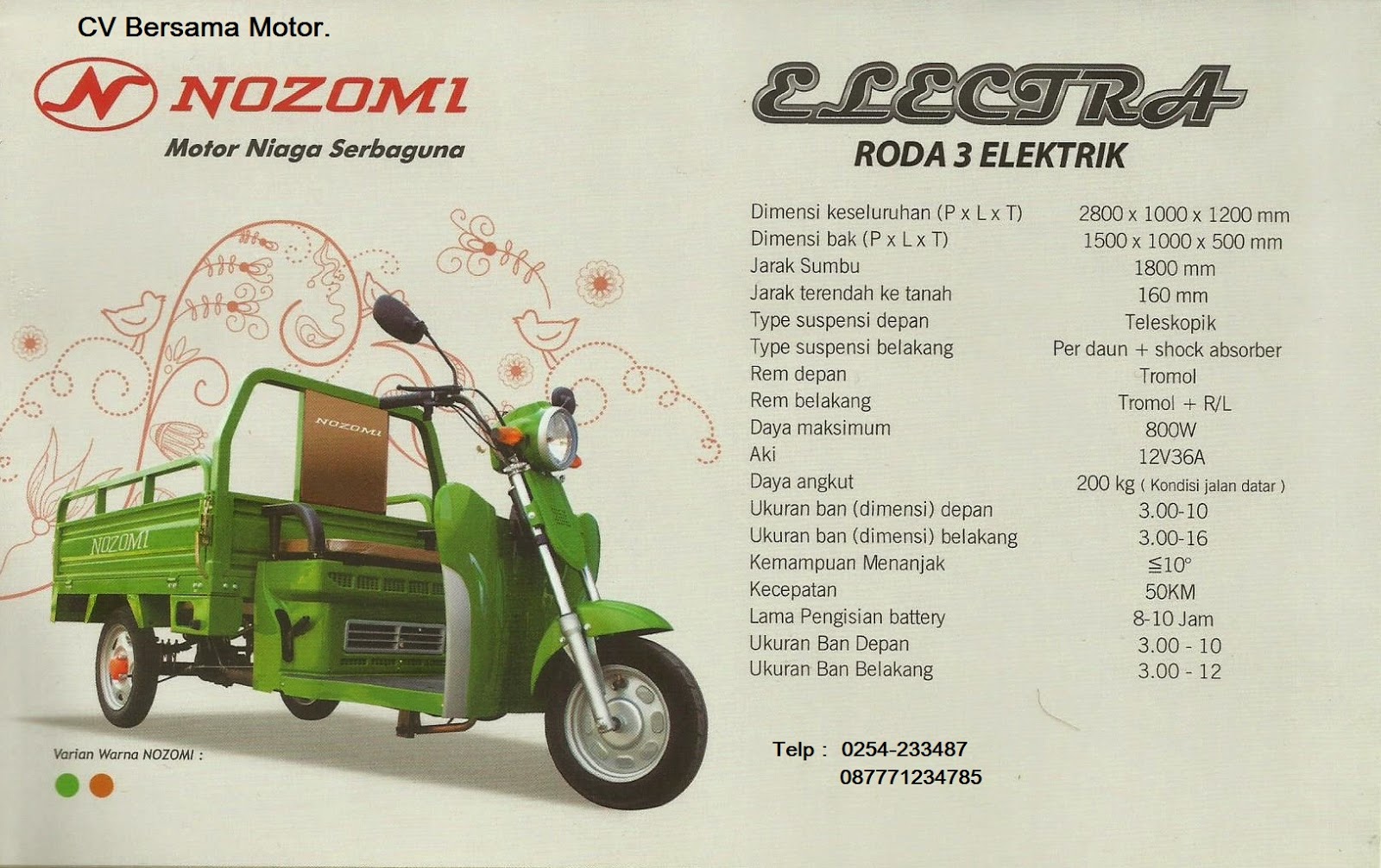 Kumpulan 73 Modifikasi Motor Roda Tiga Nozomi Terbaik Dan