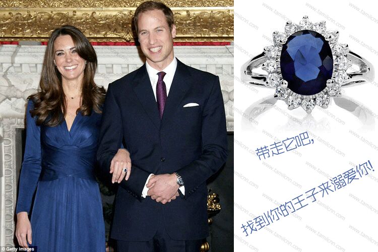 email prince william kate middleton engagement ring photo. Prince William and Kate