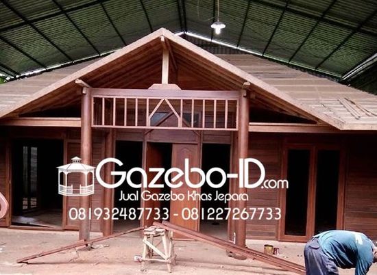 Gazebo Rumah Panggung Kayu Glugu Jual Gazebo Jepara 