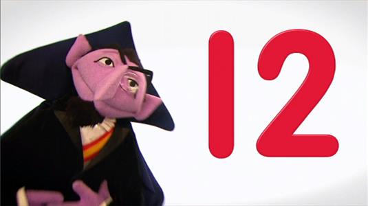 Sesame Street Episode 4519. The Count and his friends introduce the number of the day 12.