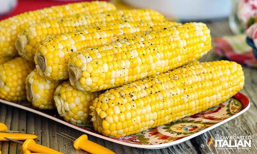 Perfect corn on the cob cooked on the stove top Perfect Stove Top Corn on the Cob 
