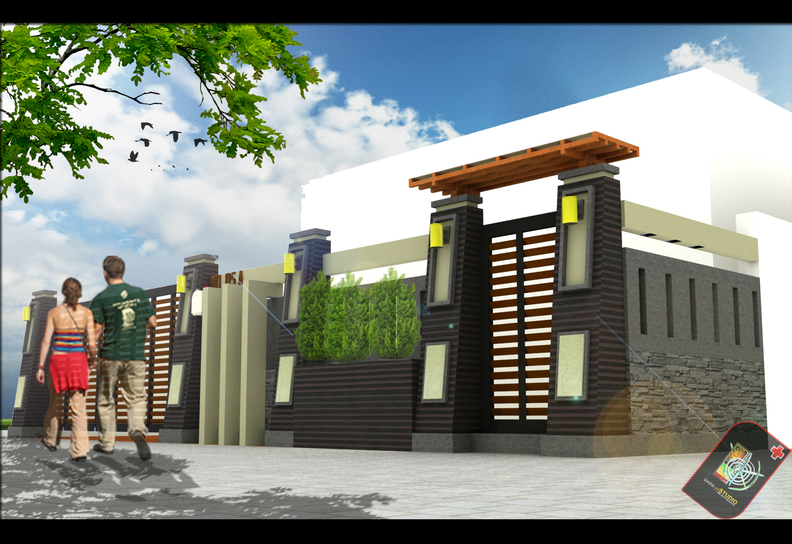 Desain Pagar  Rumah  Minimalis Terkini  2022 Prathama Raghavan