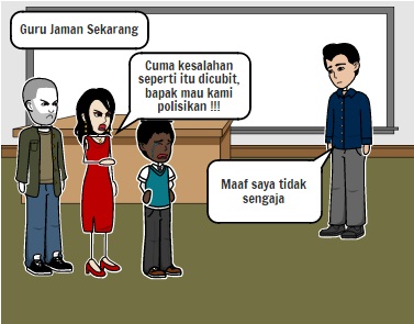 8 Komik Perbedaan Guru Jaman Dulu  VS Sekarang Miris 