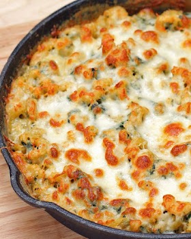 #Recipe : Spinach And Artichoke Mac 'N' Cheese