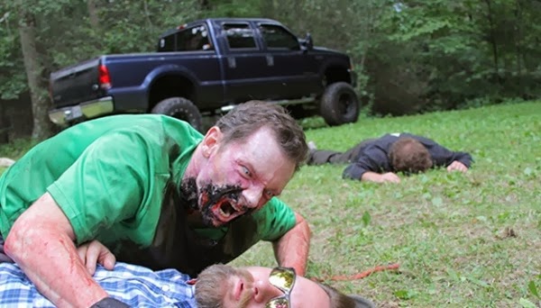 VHS 2 2013 horror movie review a ride in the park