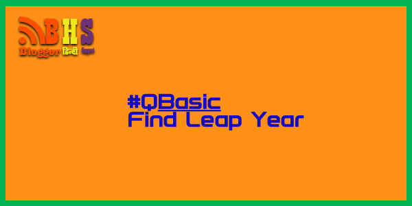 Find Leap Year