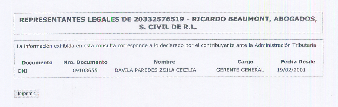 Papeles Higiénicos: EL PODER DE BEAUMONT