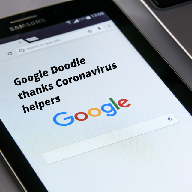 Google Doodle thanks Coronavirus helpers