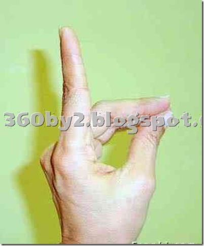 Yoga mudras for joint relieving pain