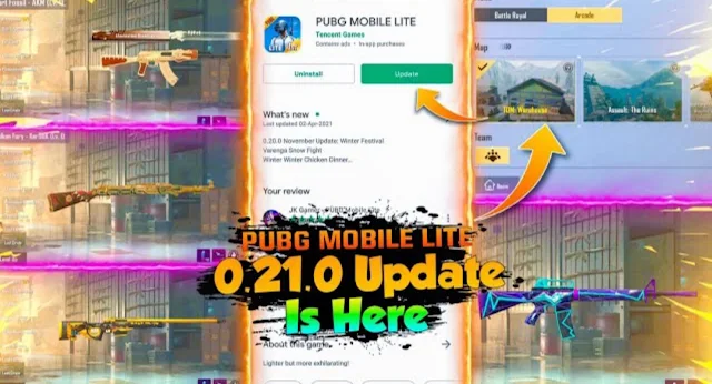 PUBG Lite 0.21.0 Global version all new features