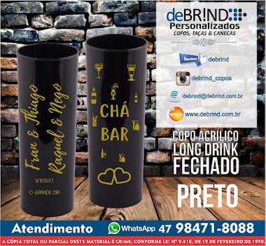 → COPOS PERSONALIZADOS EM JARAGUÁ DO SUL - SC →→ DIRETO DE FÁBRICA 