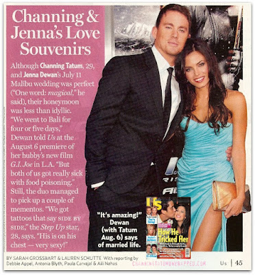 IN THE PRESS: Channing Tatum, jenna dewan and channing tatum. IN THE PRESS: Channing Tatum,