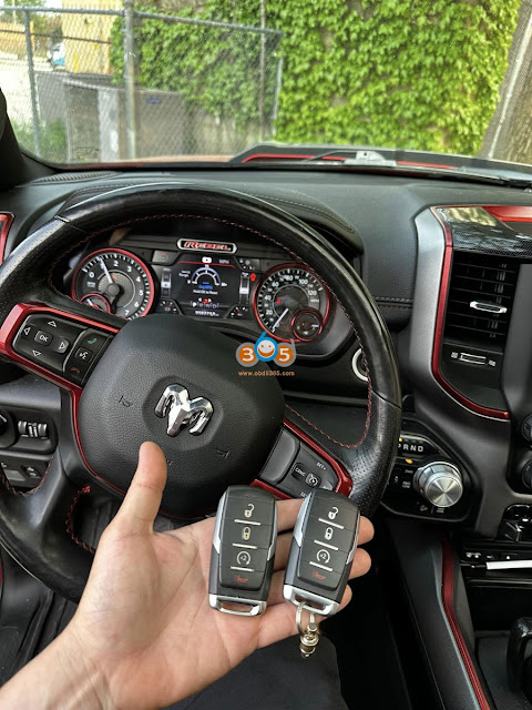 Autel IM608 Failed to Program 2019 Dodge Ram Key 1