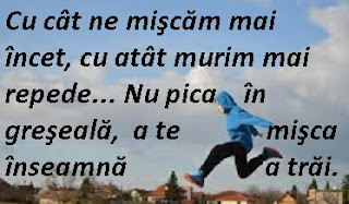 A te mişca înseamnă a trăi | Poveste de Paulo Coehlo