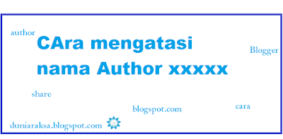 cara mengatasi author xxxxx