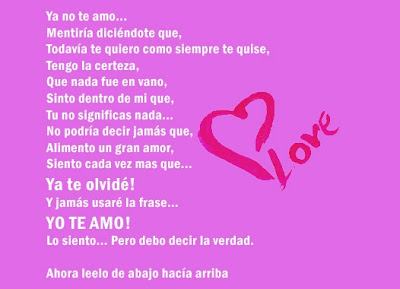 Imagenes de amor para facebook: Te amo.