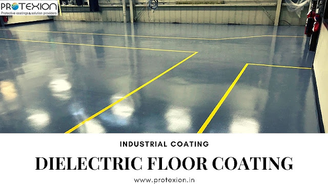 Dielectric coating for floor