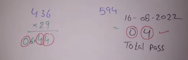 Thailand Lottery 3UP VIP final Total number 16/08/2022 -Thailand Lottery 100% sure number 16-08-2022