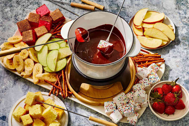 Chocolate fondue