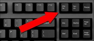 prt sc or ps button in your keyboard