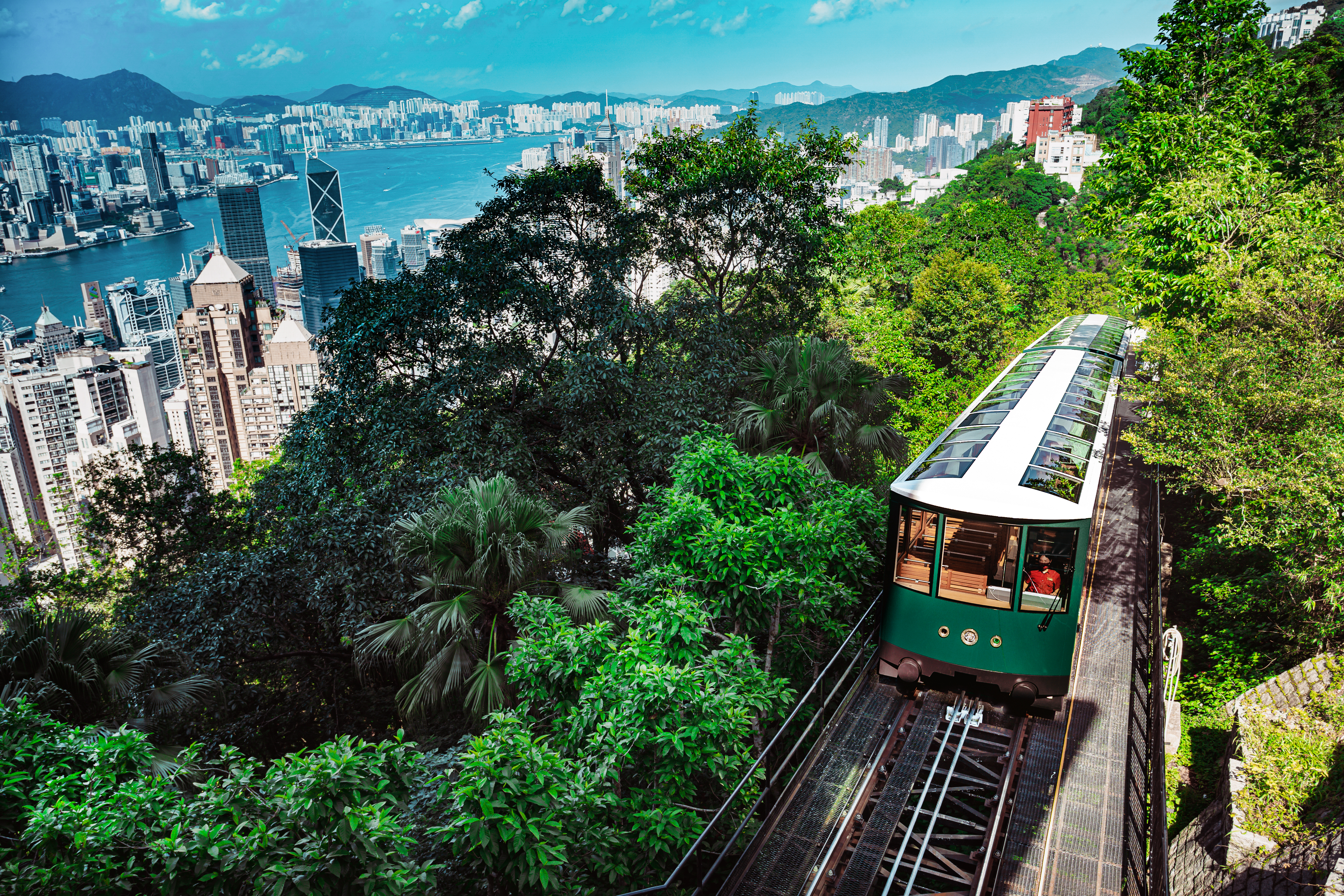Hong Kong New Experiences The Peak Tram