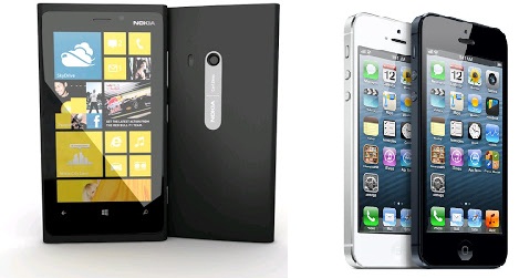 perbandingan iphone 5 vs nokia lumia 920, daftar hp canggih terbaru 2013, iphone sama lumia bagusan mana?, kamera iPhone 5 dengan Lumia 920 bagusan mana?