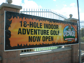 The Congo Indoor Adventure Golf at Codona's Amusement Park in Aberdeen