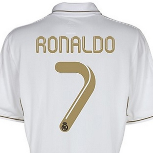 camiseta Cristiano Ronaldo Real-Madrid 2011 2012