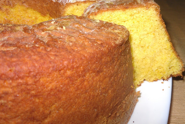 Receita de bolo de laranja fofo