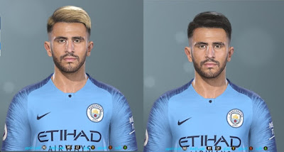 PES 2019 Faces Riyad Mahrez by Shenawy