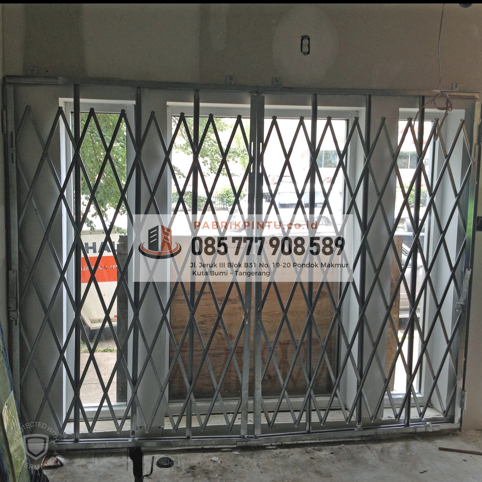  Jual  Pintu  Folding  Gate  Batam Galvalum Besi Harga  2021 