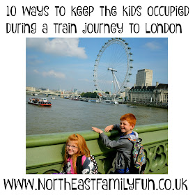 10 ways to keep the kids occupied during a train journey to London