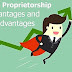 What are the advantages and disadvantages of sole-proprietorship in business ownership?