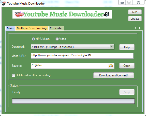  YOUTUBE MUSIC DOWNLOADER Full version Free Download 