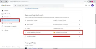 Cara Menambahkan Nomor Telepon Pemulihan Gmail Lewat Laptop