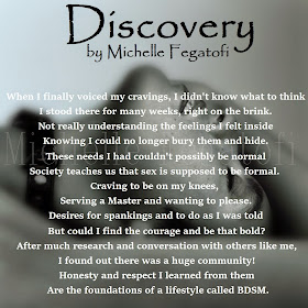 Discovery - a BDSM Poem by Michelle Fegatofi