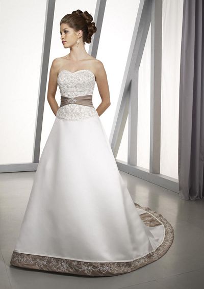 DressyBridal 6 Unique  Colored  Wedding  Gowns 