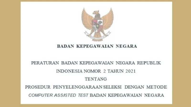 Prosedur Penyelenggaraan Seleksi dan Tata Tertib Peserta Tes PPPK