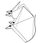 Cara Membuat Origami Ayam Jago