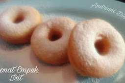 Resep Donat Empuk Irit Tanpa Telur & Susu Tanpa Ulen Empuk Loh Bund!