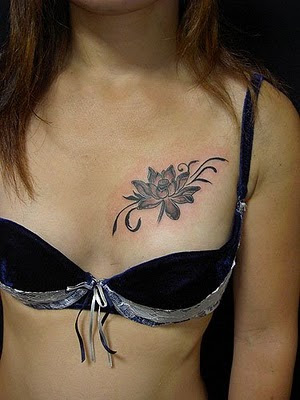 Labels Breast Tattoo