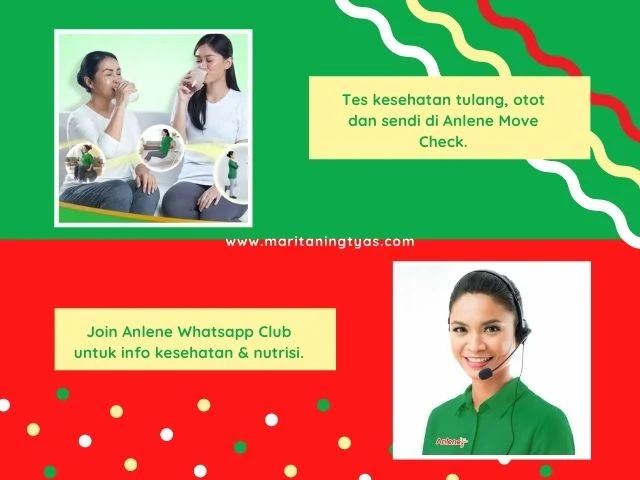 Anlene Move Check dan Anlene Whatsapp Club