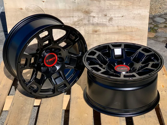Toyota TRD Pro SEMA Black Aluminum Wheel Set of 4